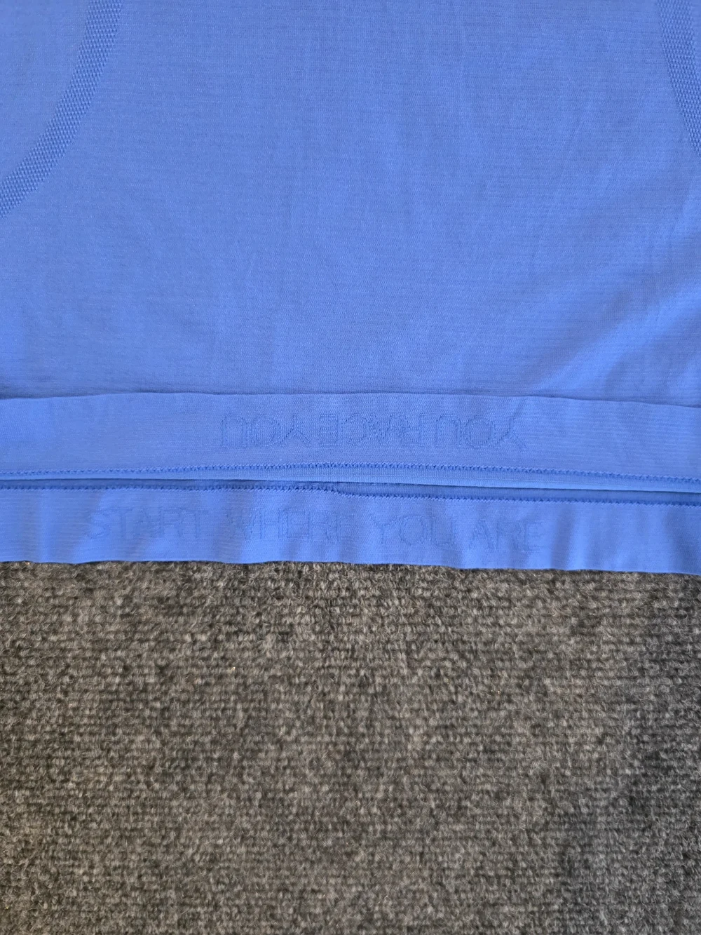 lululemon athletica Women's Blue Racerback Top